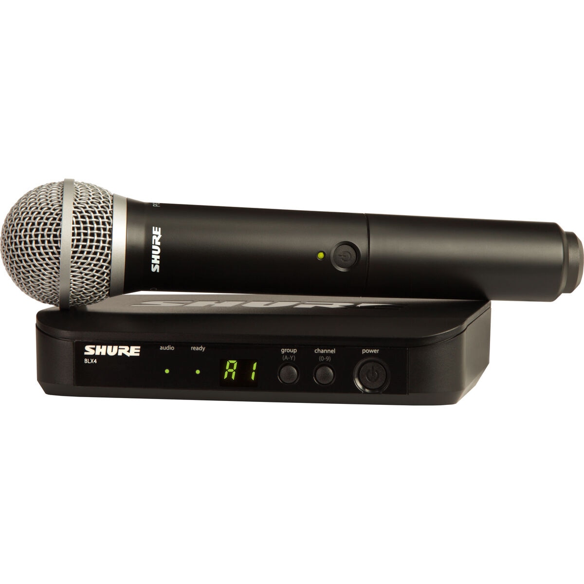 Shure BLX24/PG58 Wireless Vocal System with PG58 Microphone, H10 Frequency Band
